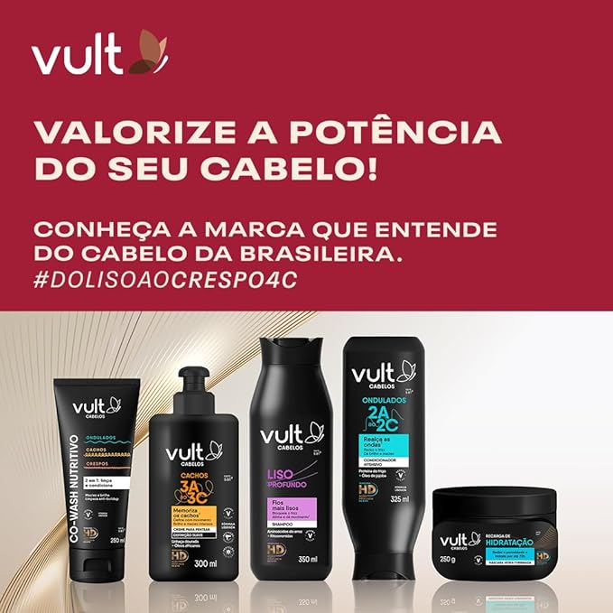 Leave-In Spray 10 em 1 Vult Cabelos Recarga de Hidratação 2