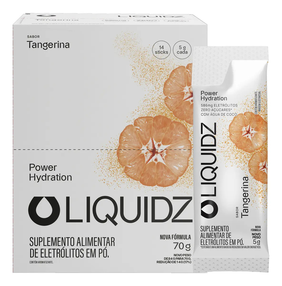 Liquidz Suplemento de Eletrólitos Zero Açúcares e sem Corantes 1