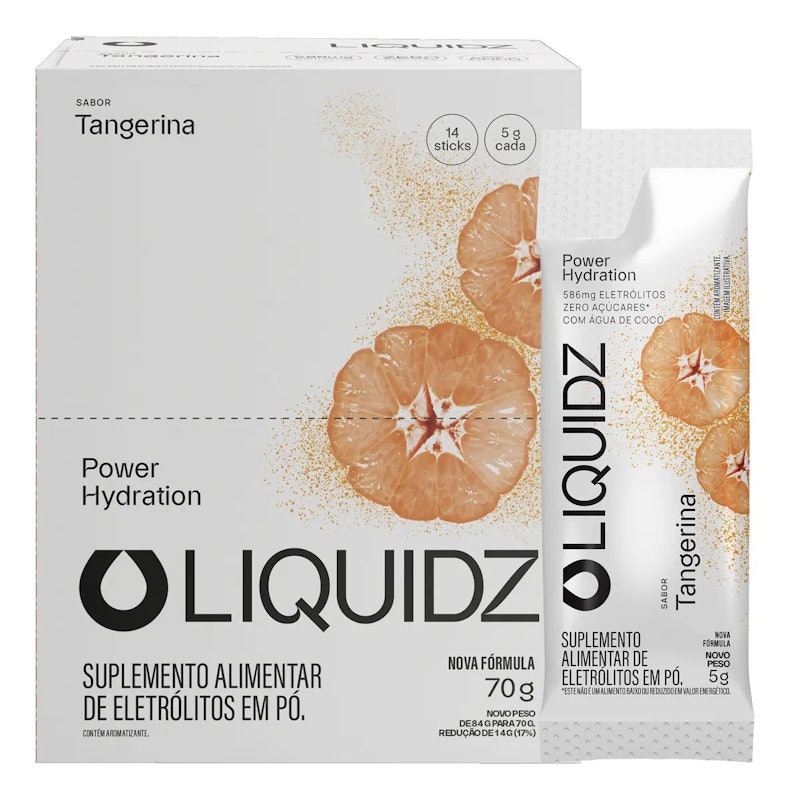 Liquidz Suplemento de Eletrólitos Zero Açúcares e sem Corantes 1