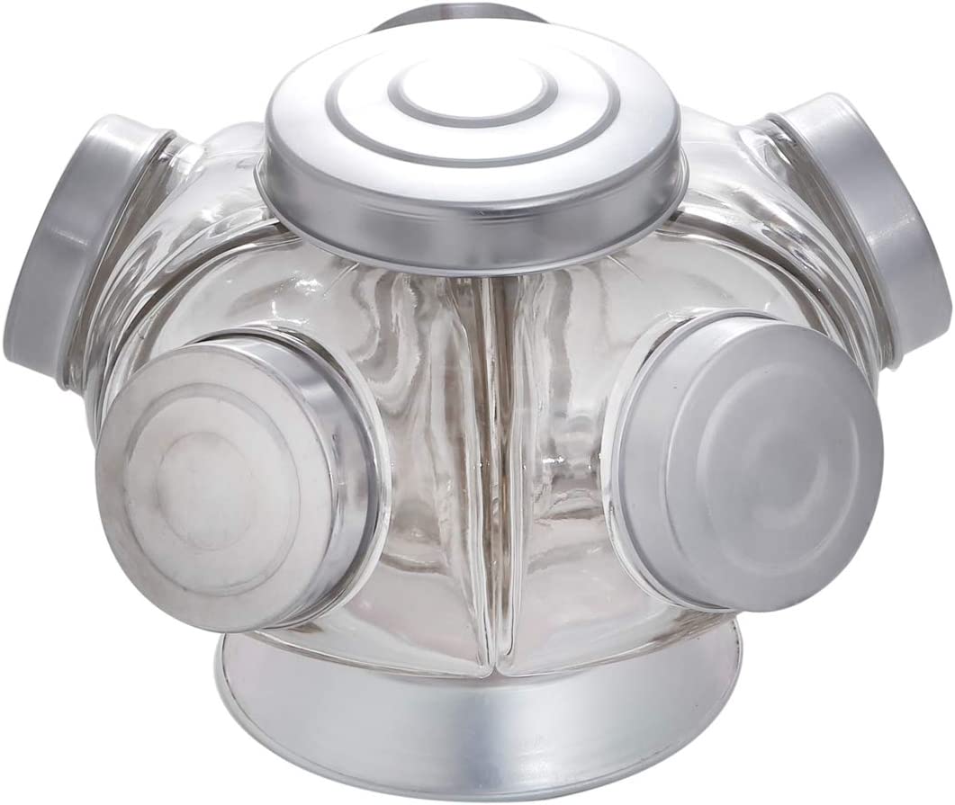 Baleiro de Vidro com Base Giratória Luxo 2
