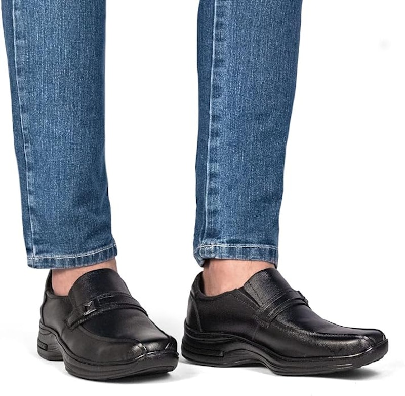 Sapato Comfort Social Masculino Couro Ortopédico Franboots 5