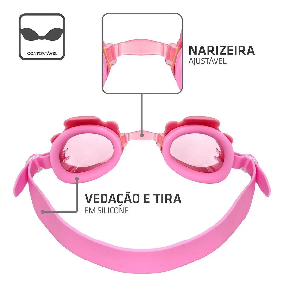 Óculos de Natação Aquarium KID 3