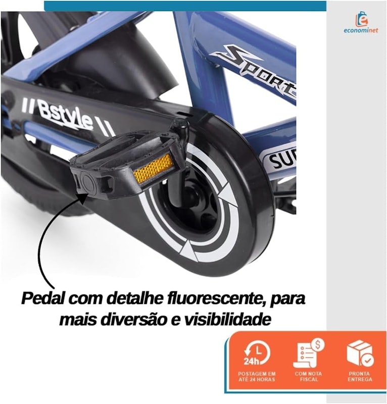 Bicicleta Aro 12 Baby Style Speedy 4