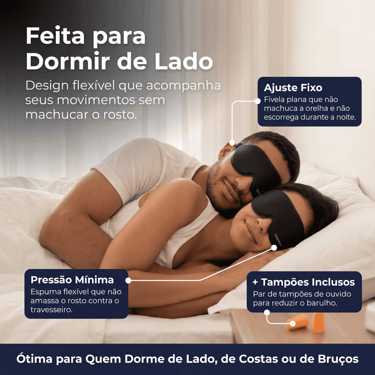 Máscara de Dormir Boamigo 3
