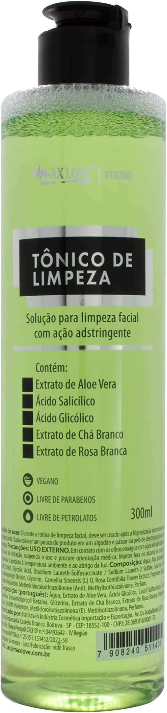 Tônico de Limpeza Max Love 1