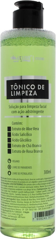 Tônico de Limpeza Max Love 1