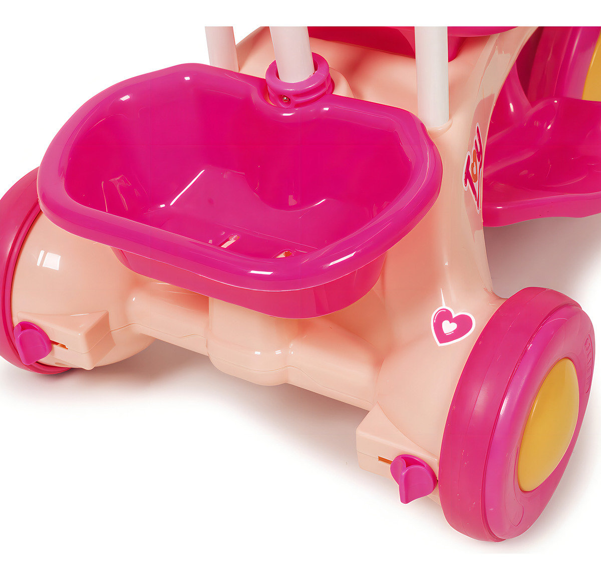 Triciclo Infantil Motoca Empurrador com Haste Removível Toy 5