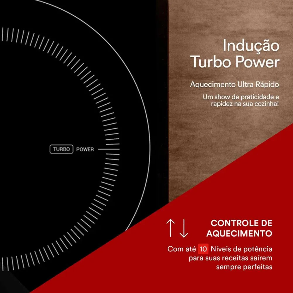 Cooktop de Indução 2 Bocas Cheff Gourmet 5