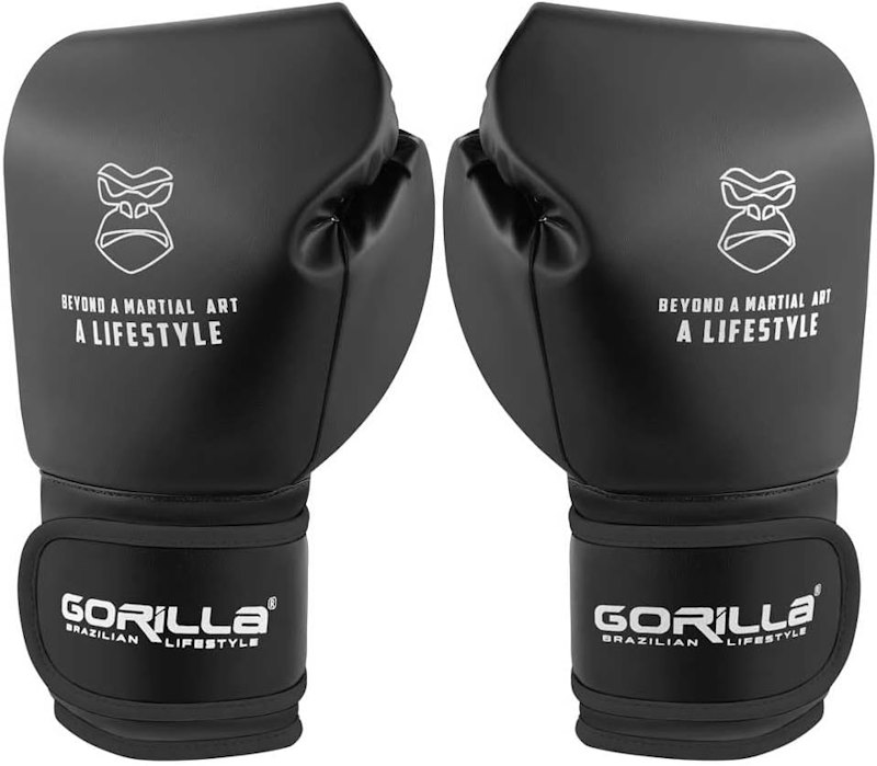 Luva de Boxe LifeStyle Essential Black Classic Gorilla 1