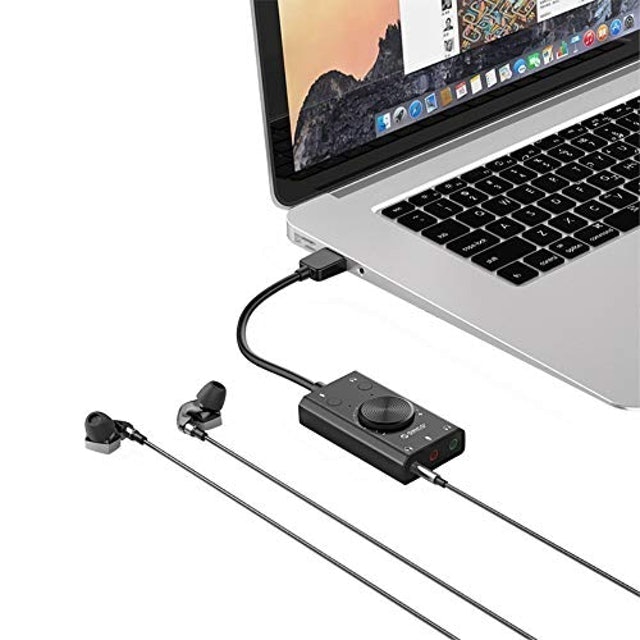 Placa de Som Externa USB ORICO SC2 4