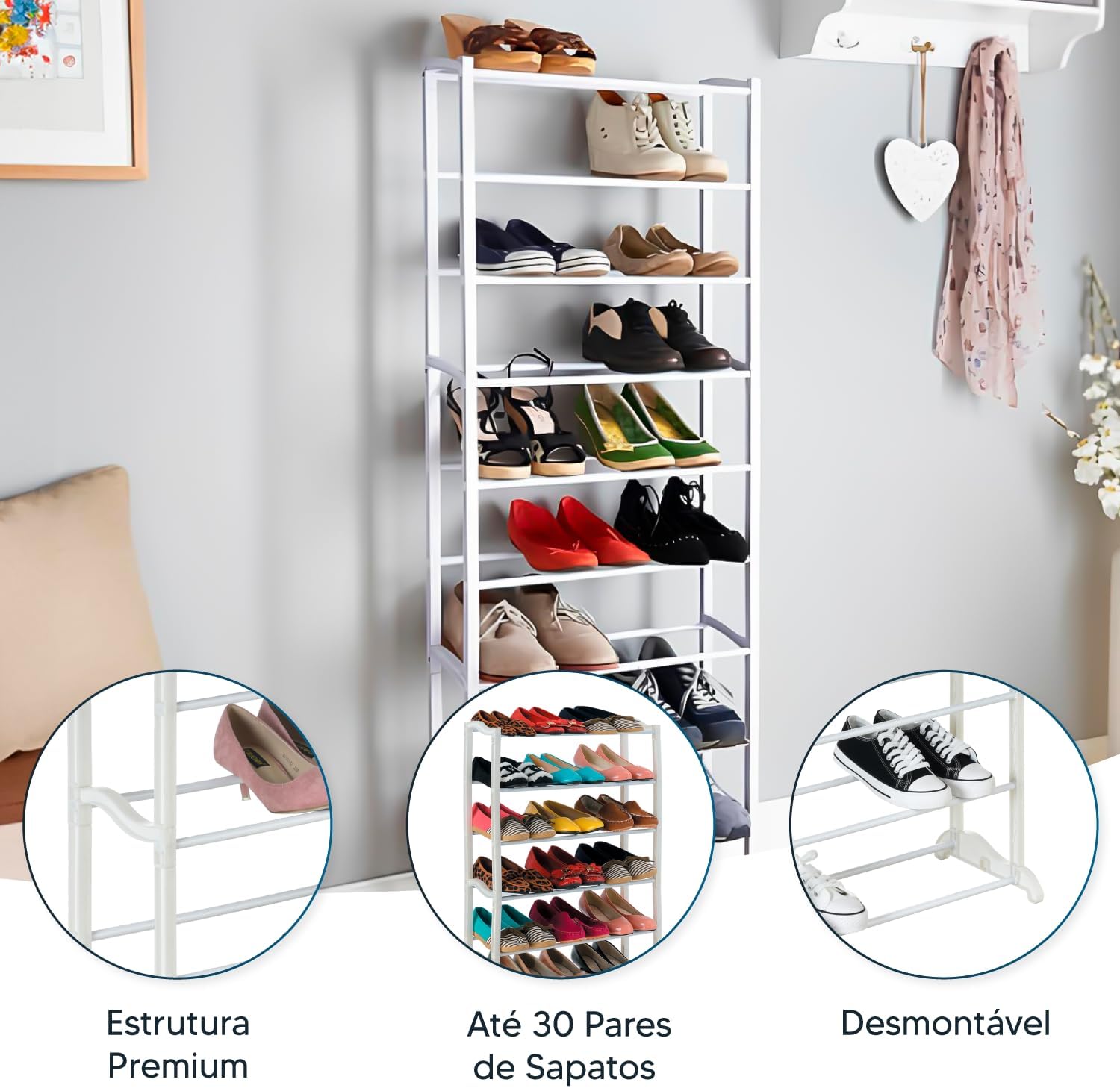 Sapateria Vertical 30 Pares 2