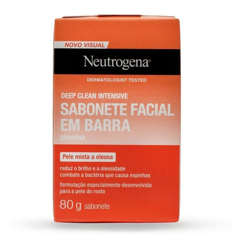 Sabonete Facial em Barra Deep Clean Intensive 2