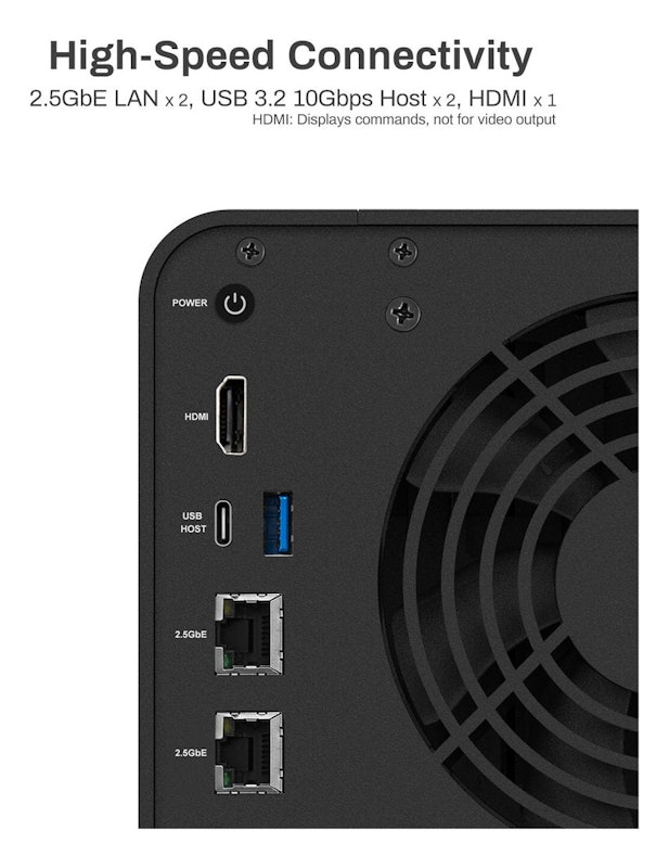 F4-424 Pro 4-Bay NAS 3