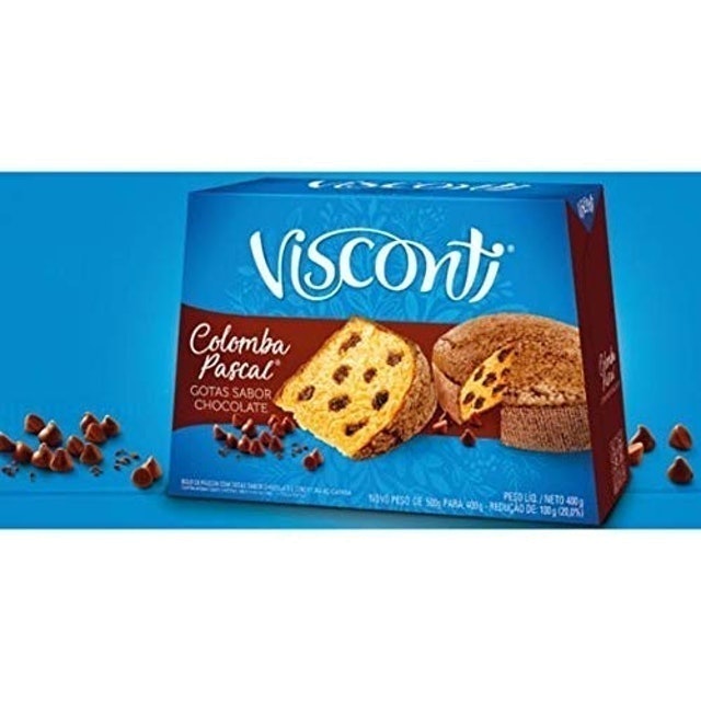 Colomba Pascal Gotas de Chocolate Visconti 1