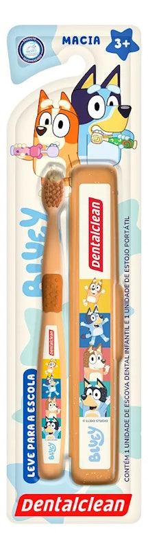 Escova de Dente Bluey Escolar Infantil Macia 1