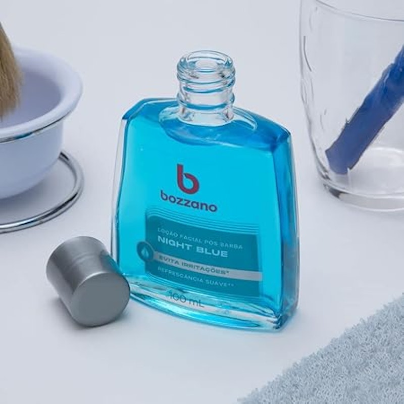 Loção Pós-Barba Nightblue Branco 100 ml 4