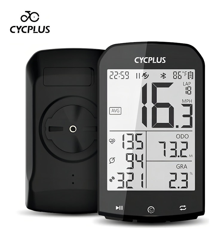 Ciclocomputador GPS sem Fio CYCPLUS M1 3