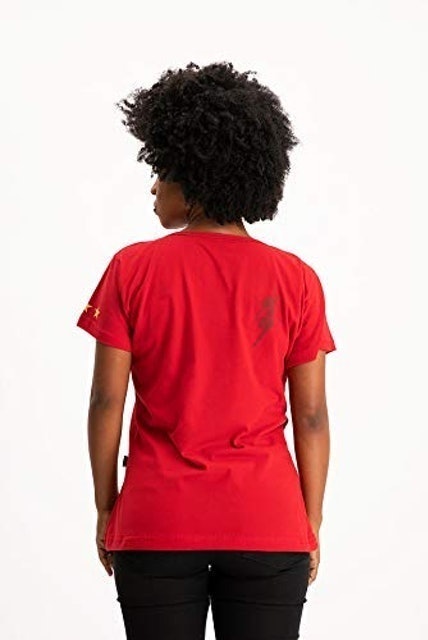 Camiseta Baby Look Mulher-Maravilha Logo Clássico 2