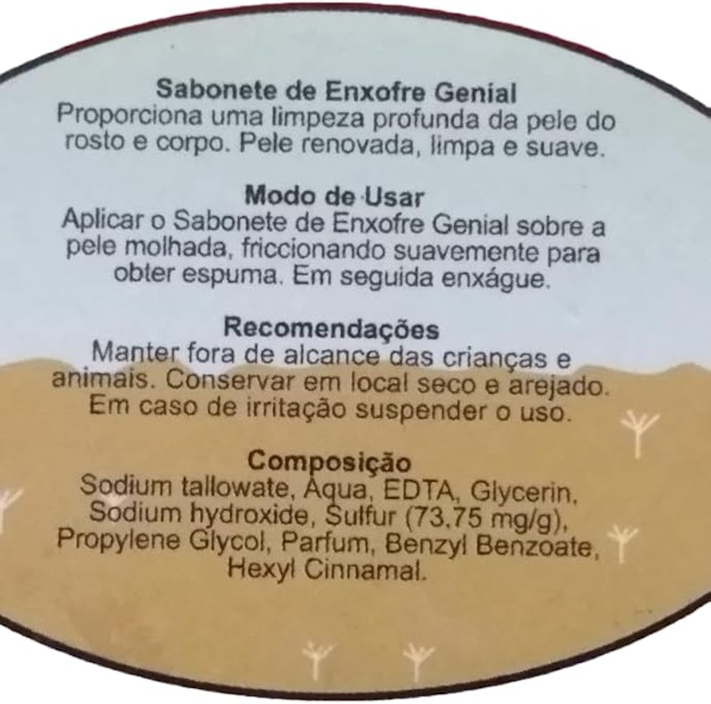 Sabonete Glicerinado Enxofre 2