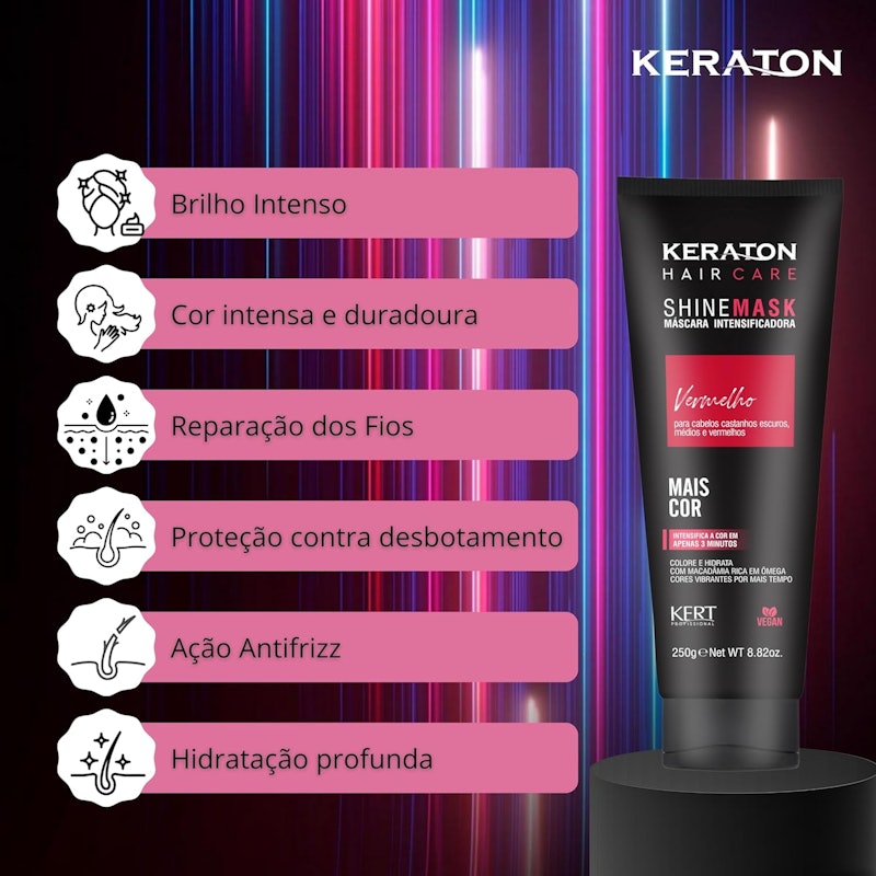 Shine Mask Vermelho 3