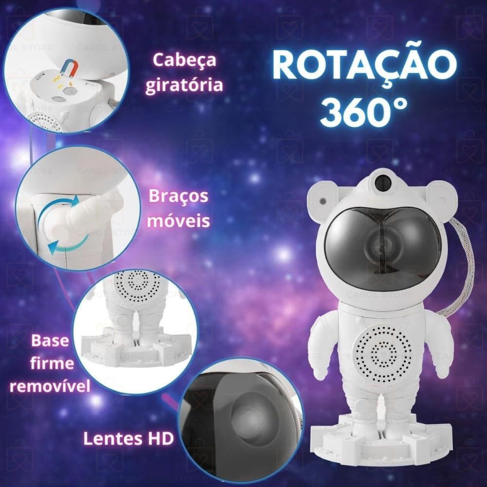 Projetor de Estrelas Astronauta 4