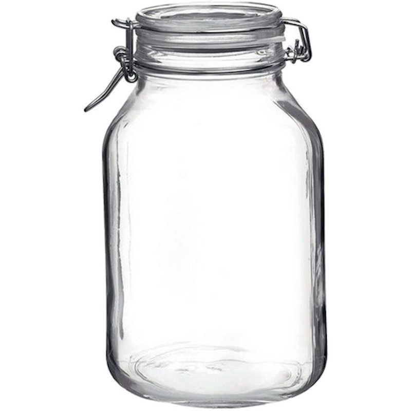 Pote de Vidro Italiano Fido Hermético 3000ml 1