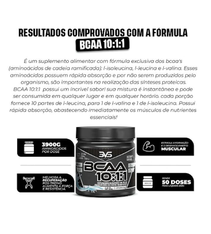 BCAA 10:1:1 250 g 3