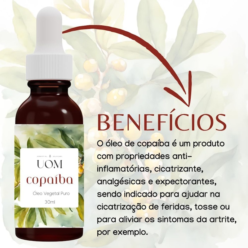 Óleo Vegetal de Copaíba UOM 2