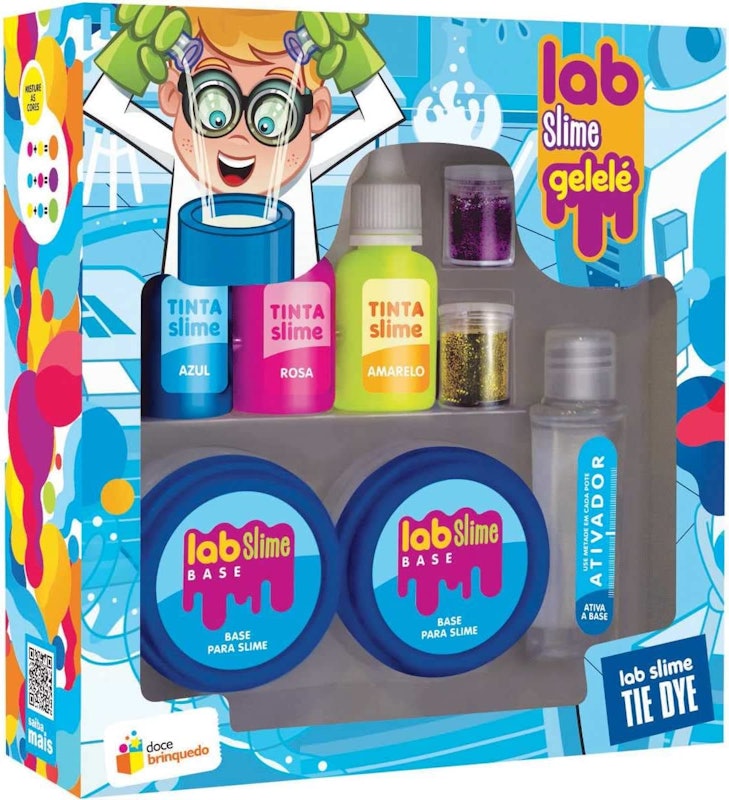 Starter Kit Slime Partidas, Brinquedo para Crianças +8 anos
