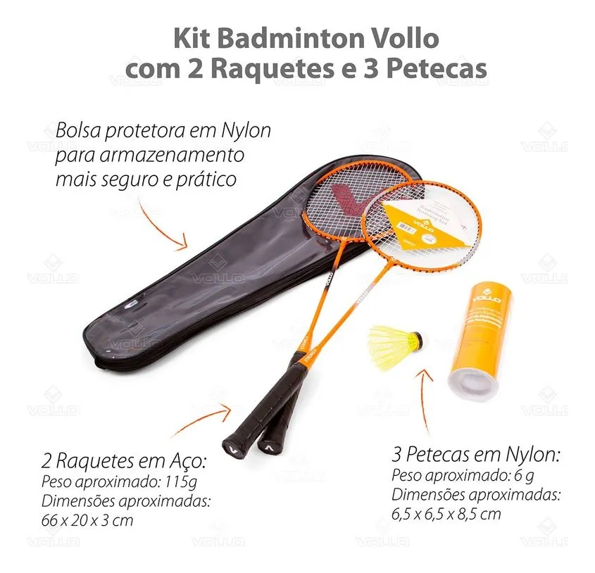 Kit Badminton Vollo 4