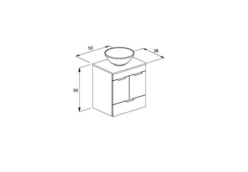 Gabinete para Banheiro Kit Basic  2