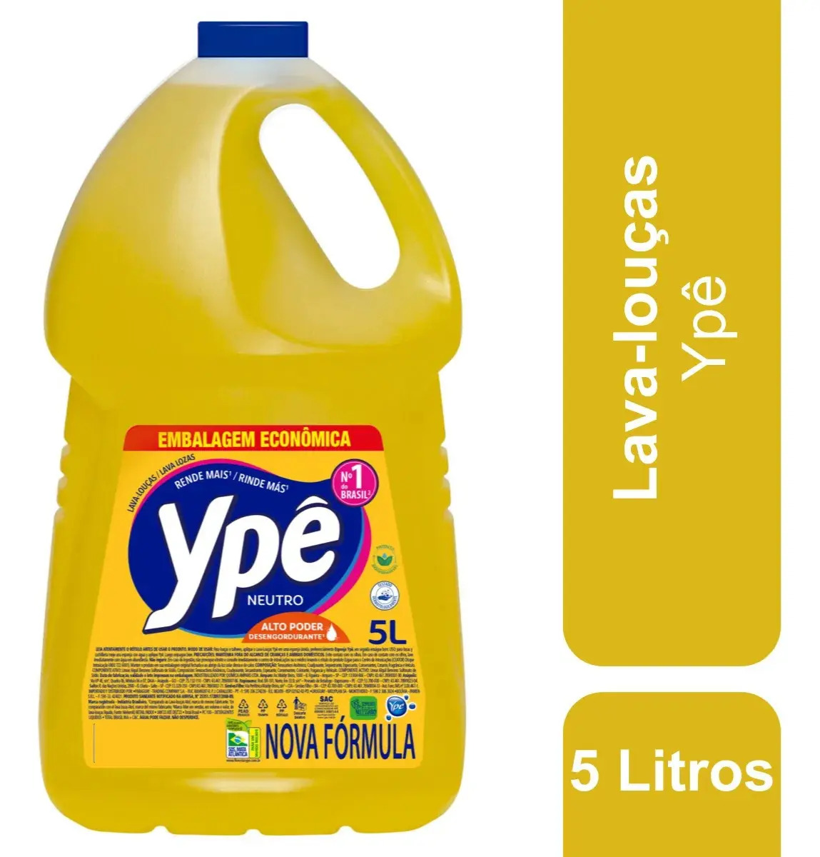 Detergente Ypê Neutro 2