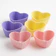 Forminhas Silicone Coração 12 Unidades 1