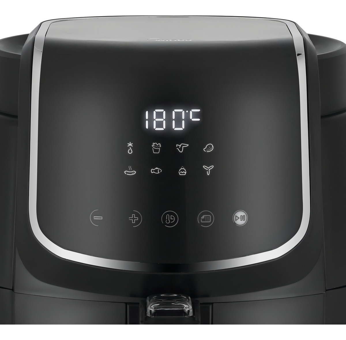 Fritadeira Airfryer Digital 4L Desidratadora Midea GourmetFry Preta 3