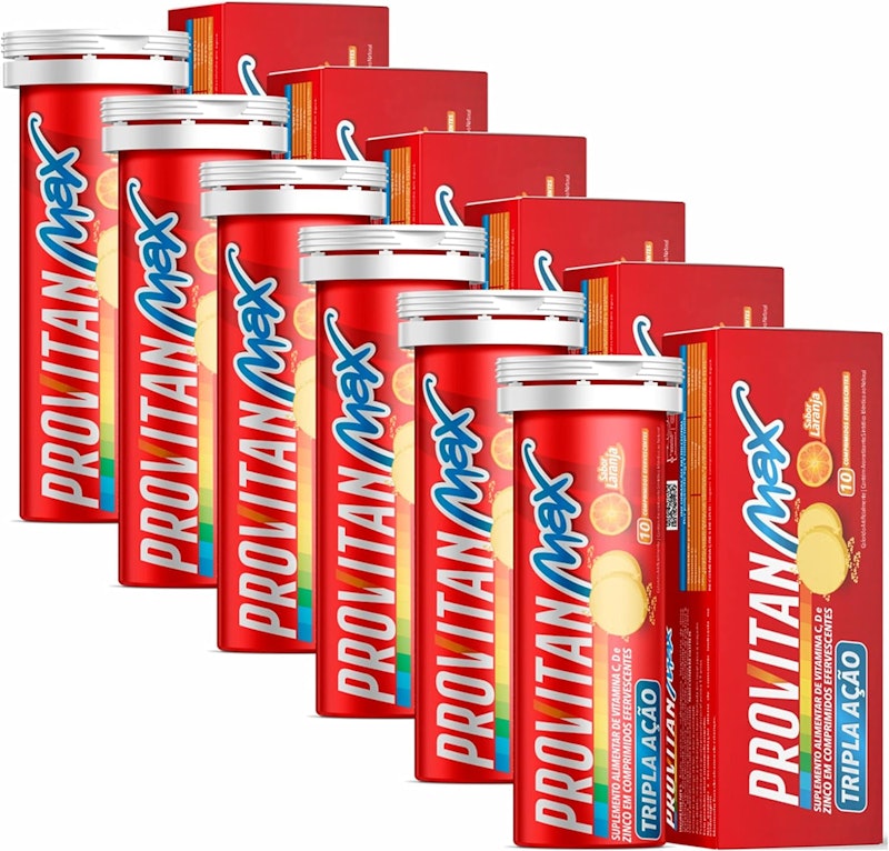 Provitan Max 10 comprimidos (6 caixas) 2