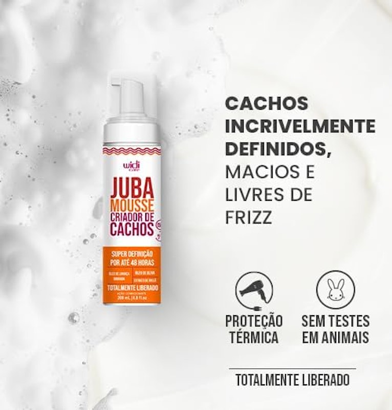Mousse Finalizador Juba Mousse Criador de Cachos 5