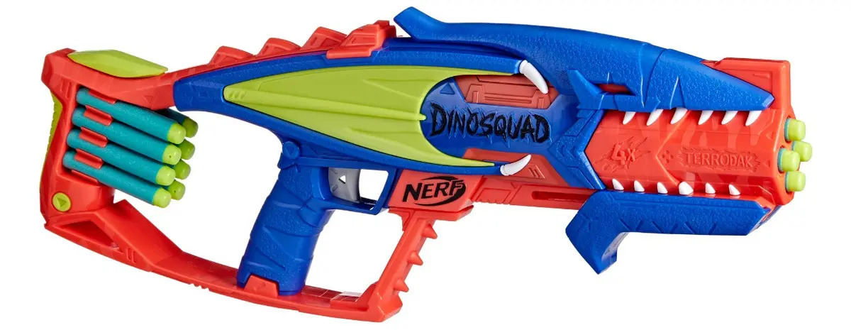 Lança Dardos Nerf Dinosquad Terrodak Elite 2