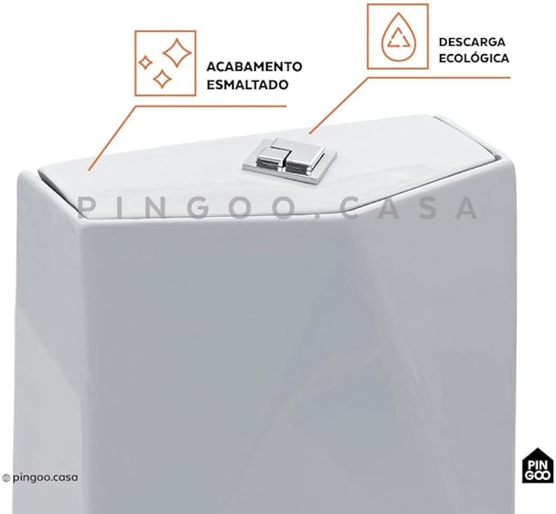 Vaso Sanitário Monobloco Opala Branco 4
