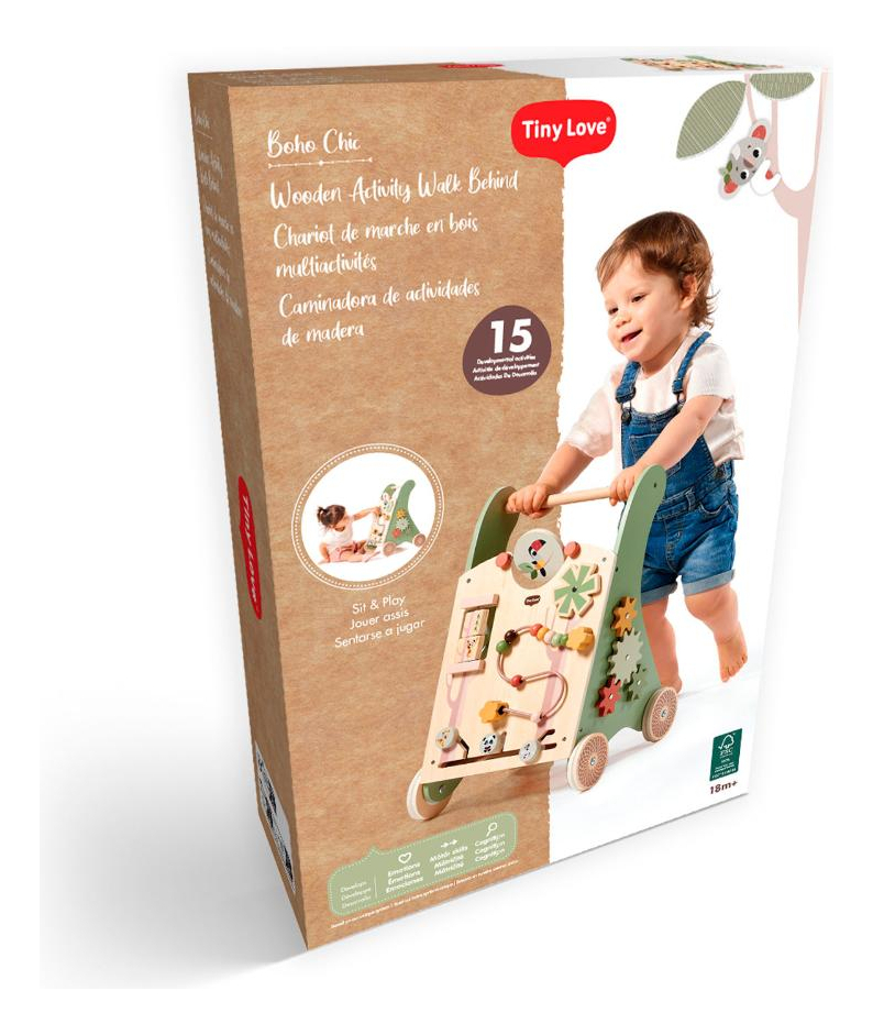 Andador Multifuncional de Madeira Boho Chic Tiny Love 4