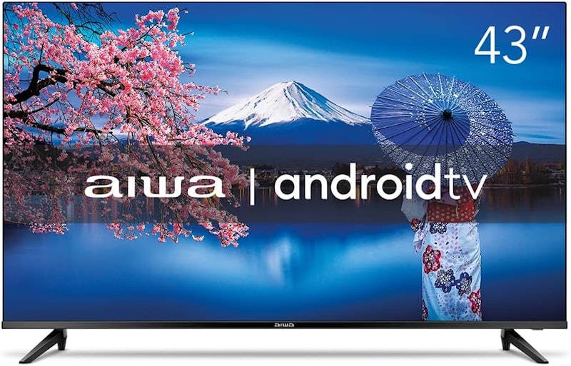 Smart TV AIWA 43” Android Full HD Borda Ultrafina 1