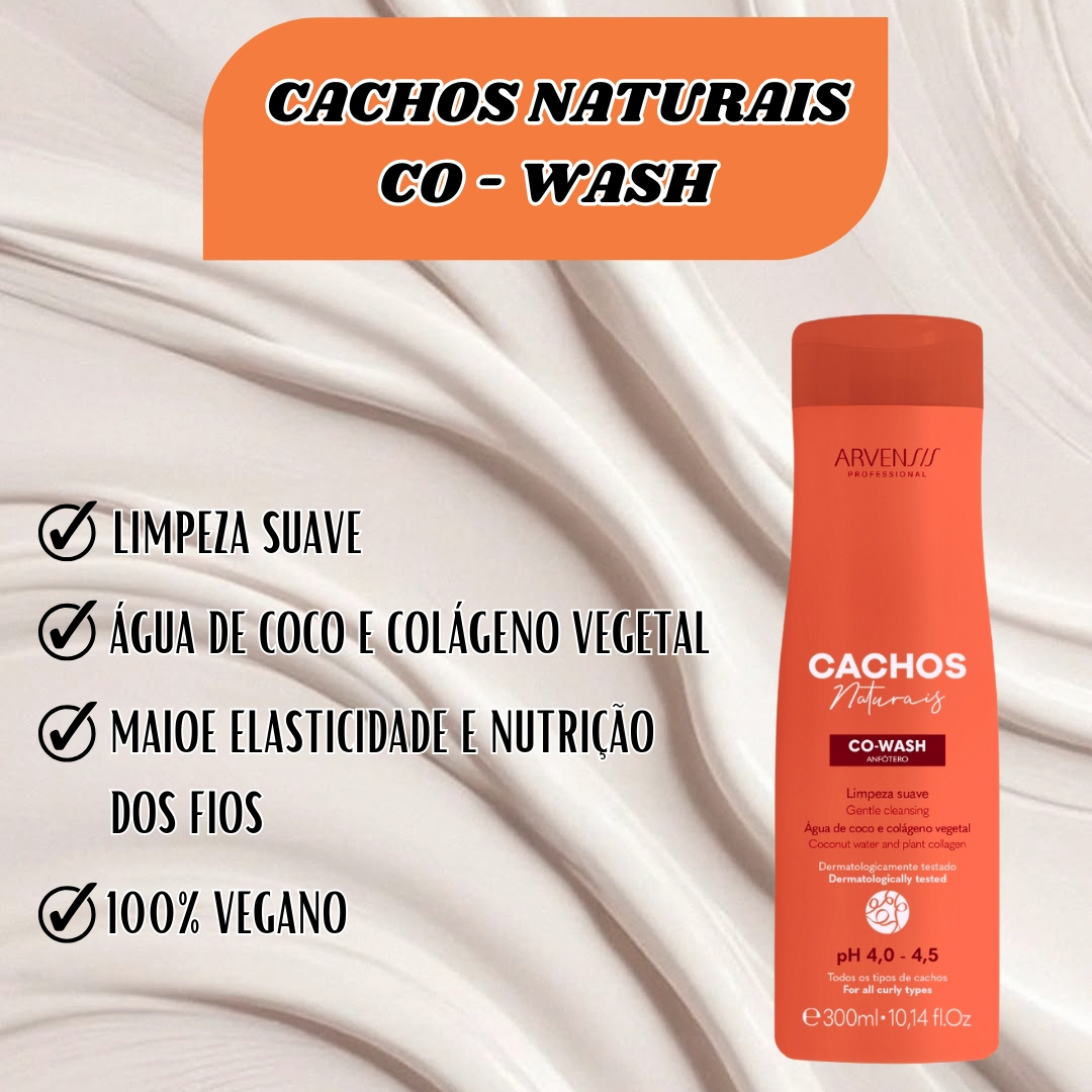 Co-Wash Cachos Naturais Arvensis 4