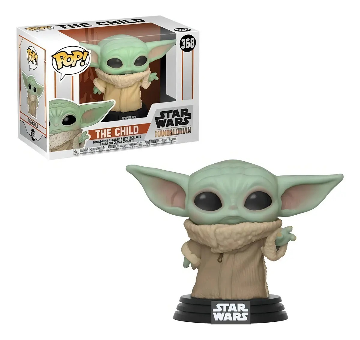Boneco Funko Pop! Star Wars Mandalorian - Baby Yoda 2