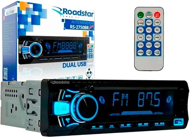 Auto Rádio FM RS-2750BR Plus 4