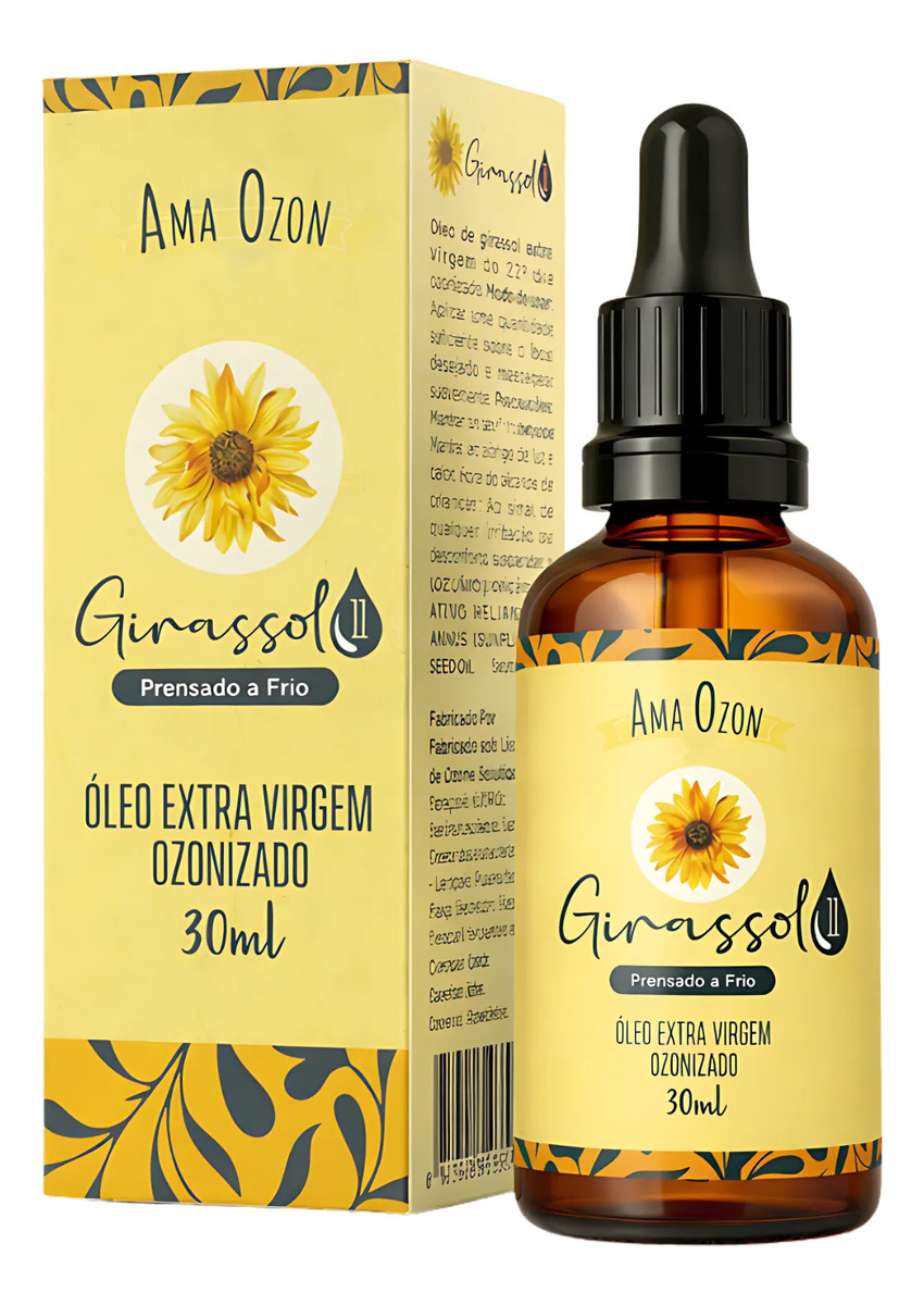 Óleo Extra Virgem Ozonizado Girassol Ama Ozon 1