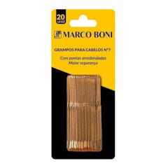 Grampos para Cabelo Dourado 20 un