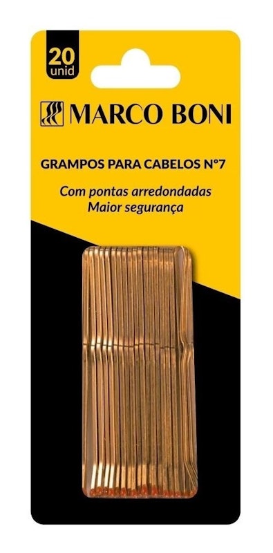 Grampos para Cabelo Dourado 20 un 1