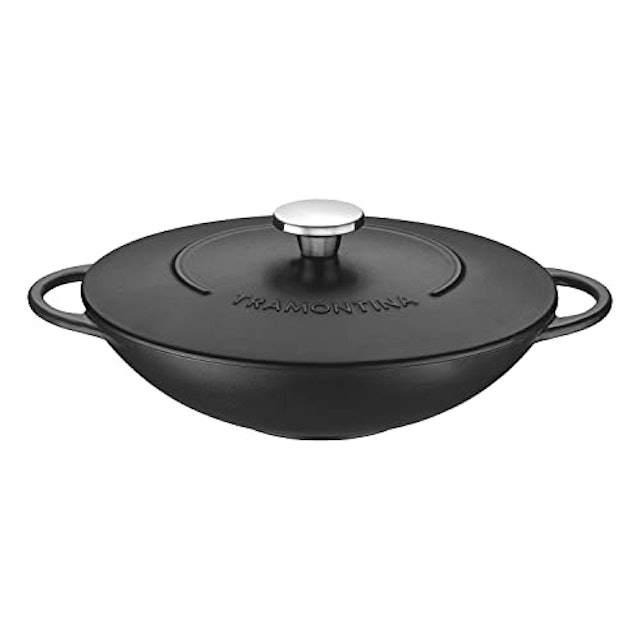 Panela Wok Tramontina Trento em Ferro Esmaltado 1