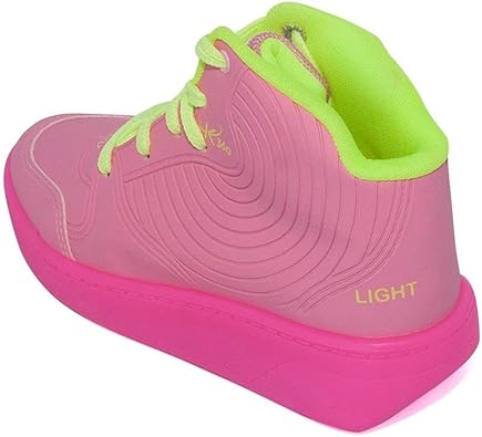 Tênis Infantil Kidy Street Star com Led e Rodinha 4