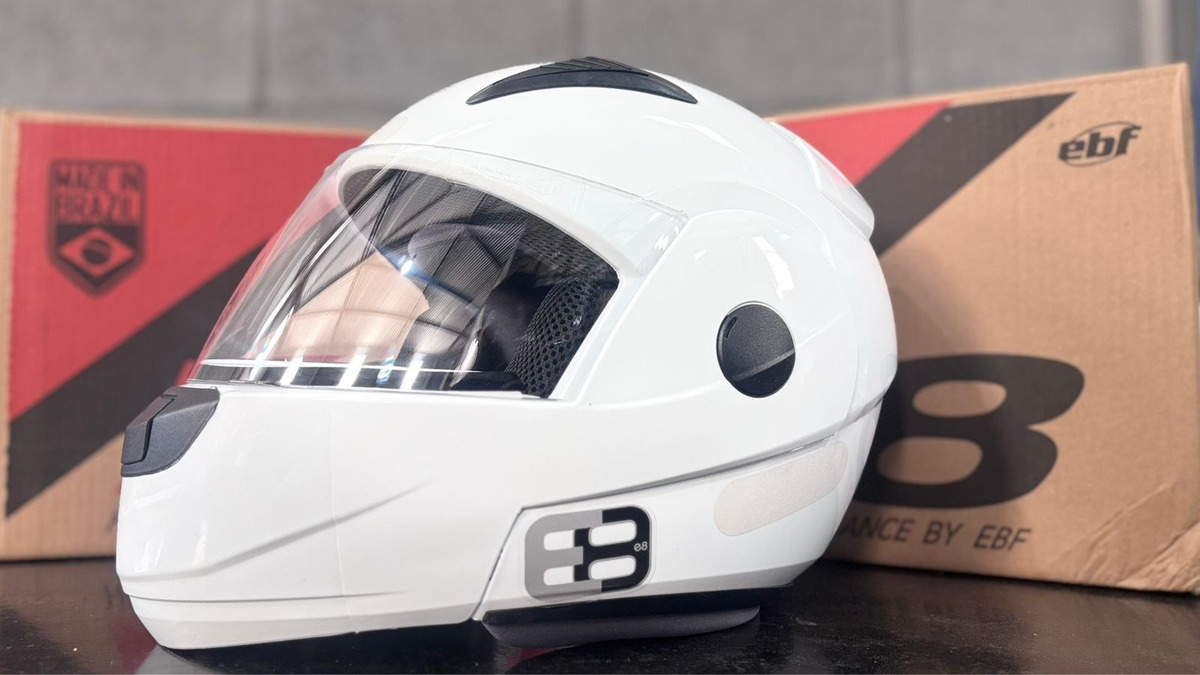 Capacete New E8 Articulado 5