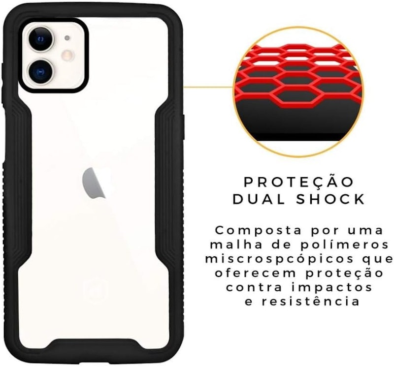 Capa para iPhone 12 Mini Dual Shock Gshield 2